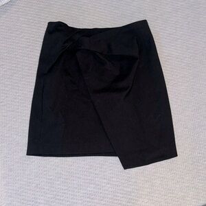 Babaton black twist mini skirted size 2